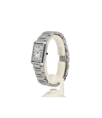 Cartier Tank Must Small 2023 box + papers | steel silver roman