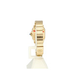 Cartier Santos de Cartier Galbée 34,8 NEW CARTIER SERVICE - 1990 B+P | yellow gold moonphase