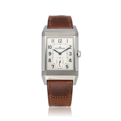 Reverso Classic Large Duoface 47 2022 B+P | steel black silver - brown