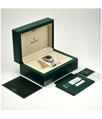 Rolex Datejust 31 NEW ROLEX SERVICE - 2019 B+P | steel black Jubilee