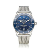 Breitling Superocean Heritage Automatic 42 NEW BREITLING SERVICE - 2019 B+P | steel blue