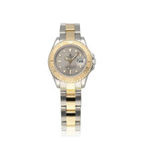Rolex Yacht-master 29 NEW ROLEX SERVICE - U-serial 1997 steel yellow gold grey - slate
