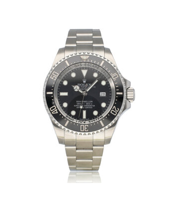 Rolex Sea-Dweller Deepsea  44 NEW ROLEX SERVICE - 2018 B+P | steel black