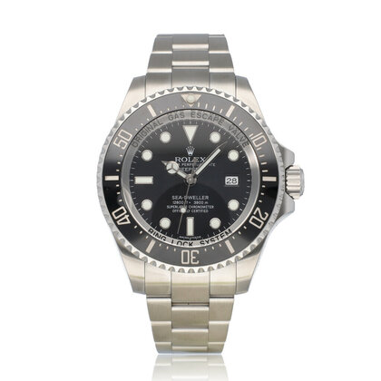 Sea-Dweller Deepsea  44 NEW ROLEX SERVICE - 2018 B+P | steel black
