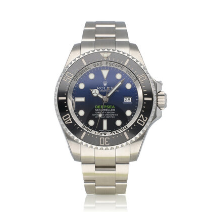 Sea-Dweller Deepsea  44 NEW ROLEX SERVICE - 2017 B+P | steel deep blue James Cameron