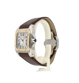 Cartier Santos 100 XL 51,1 NEW CARTIER STRAP | XL steel yellow gold silver + box