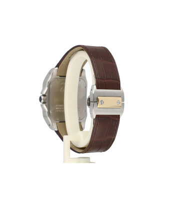 Cartier Santos 100 XL 51,1 NEW CARTIER STRAP | XL steel yellow gold silver + box