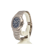 Patek Philippe Nautilus Perpetual Calendar 40 white gold blue moonphase 2024 box + papers