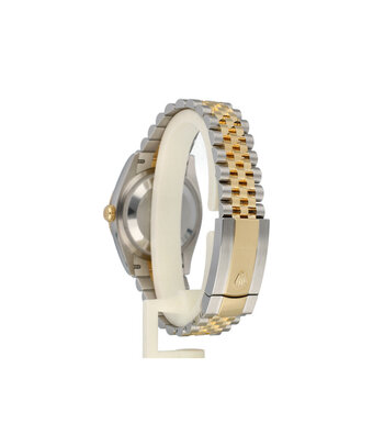 Rolex Datejust 36 2023 B+P | steel - gold champagne fluted - motif - blocks diamond Jubilee