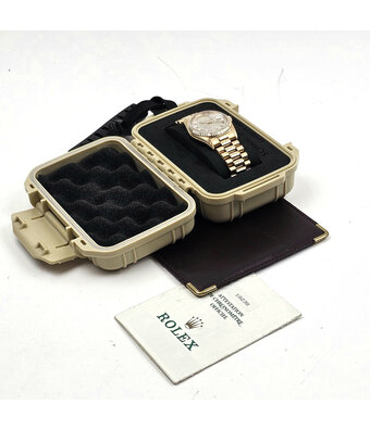 Rolex Day-Date 36 yellow gold carousel diamond MOP President 1999 + papers