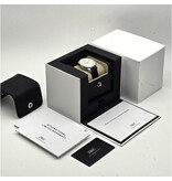 IWC Portugieser Chronograph 41 NEW IWC STRAP - 2023 B+P | steel silver black alligator leather