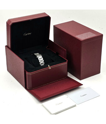 Cartier Tank Must SolarBeat SM NEW CARTIER SERVICE - 2025 B+P | Solarbeat steel