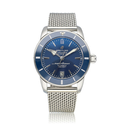 Superocean Heritage Automatic 42 NEW BREITLING SERVICE - 2019 B+P | steel blue