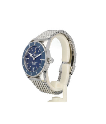 Breitling Superocean Heritage Automatic 42 NEW BREITLING SERVICE - 2019 B+P | steel blue