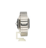Cartier Santos de Cartier  Large 2021 box + papers | steel black / grey / slate