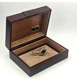 Rolex Lady-Datejust 26 1978 + box | yellow gold blue vignette diamond tight President