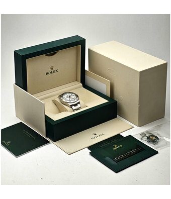 Rolex Explorer II  42 steel white orange 2024 box + papers