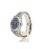 Rolex Datejust 41 2022 box + papers | steel - white gold blue Jubilee