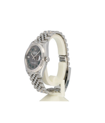 Rolex Datejust 36 Wimbledon 2021 box + papers | steel - white gold Jubilee