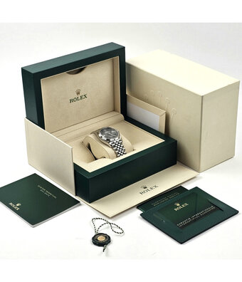 Rolex Datejust 36 Wimbledon 2021 box + papers | steel - white gold Jubilee