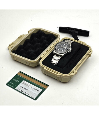 Rolex Submariner Date 40 2017 papers | steel black ceramic Oyster