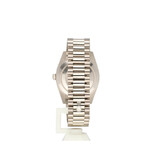 Rolex Day-Date 40 white gold meteorite factory diamond - baguette 2025 box + papers