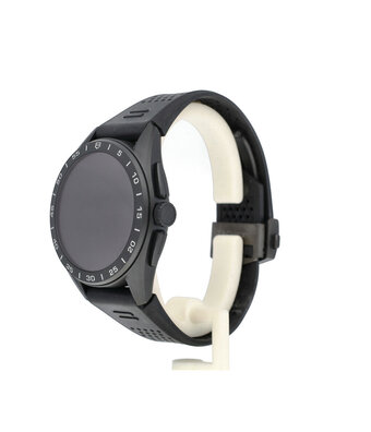 TAG Heuer Connected Calibre E4  45 box + papers | ceramic rubber OLED Qualcomm smartwatch