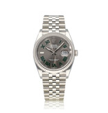 Rolex Datejust 36 Wimbledon 2021 box + papers | steel - white gold Jubilee