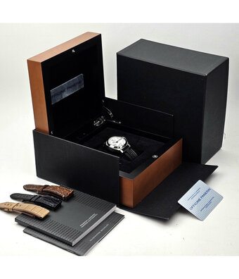 Panerai Luminor  40 2008 box + papers | steel white rubber