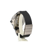 Ulysse Nardin Maxi Marine Diver 44 titanium black - orange rubber strap 2012 B+P