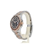 Rolex GMT-Master II 40 steel - rose gold Oyster Rootbeer 2021 box + papers