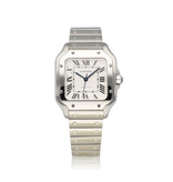 Cartier Santos de Cartier  Medium 2025 box + papers | steel silver | ref. 4075 |