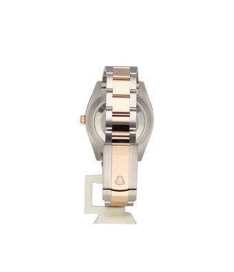 Rolex Datejust 41 - 2024 box + papers | steel - rose gold choco diamond Oyster