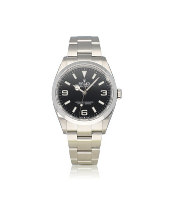 Rolex Explorer  36 2022 box + papers | steel black Oyster