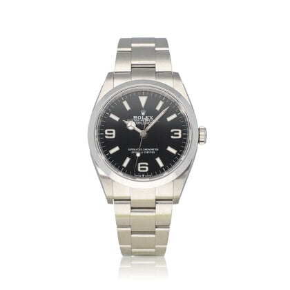 Explorer  36 2022 box + papers | steel black Oyster