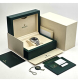 Rolex Datejust 41 NEW ROLEX SERVICE | steel - white gold blue Jubilee + box