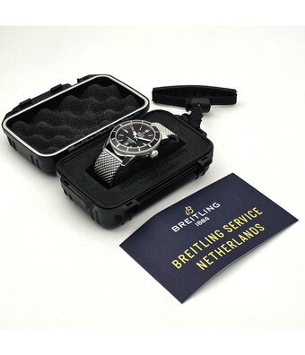 Breitling Superocean Heritage  46 NEW BREITLING SERVICE | steel black