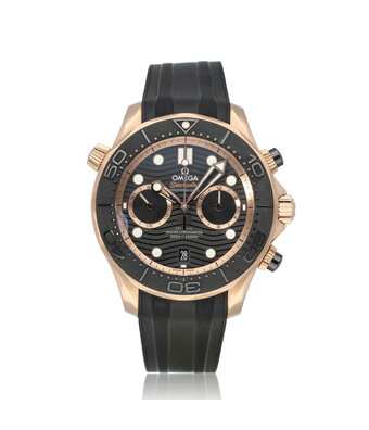 Omega Seamaster  44 - 2021 B+P | rose gold Sedna black rubber strap