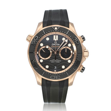 Seamaster  44 - 2021 B+P | rose gold Sedna black rubber strap