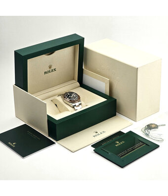 Rolex GMT-Master II 40 steel - rose gold Oyster Rootbeer 2021 box + papers