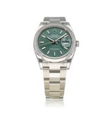 Rolex Datejust 36 UNWORN green 2026 box + papers | steel domed Oyster
