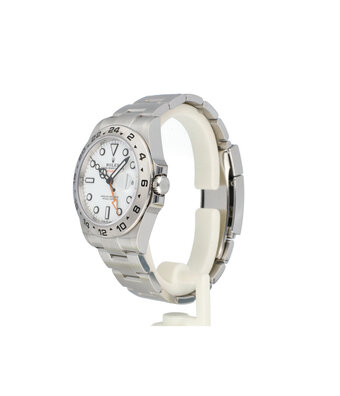 Rolex Explorer II  42 steel white orange 2024 box + papers