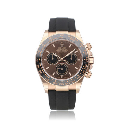 Daytona  40 - 2025 box + papers | rose gold choco ceramic rubber - Oysterflex