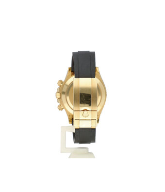 Rolex Daytona  40 - 2022 box + papers | Paul Newman yellow gold ceramic Oysterflex - black / cha