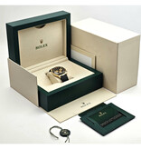 Rolex Daytona  40 - 2022 box + papers | Paul Newman yellow gold ceramic Oysterflex - black / cha