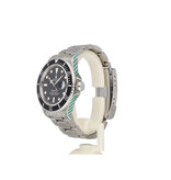 Rolex Submariner Date 40 NEW ROLEX SERVICE - 1982 | steel black matte pallettoni 73-serial