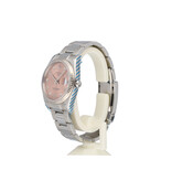 Rolex Date  34 - 2014 - papers | steel - white gold pink diamond Oyster