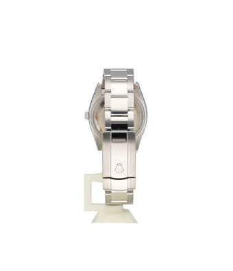 Rolex Date  34 - 2014 - papers | steel - white gold pink diamond Oyster