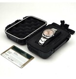 Rolex Date  34 - 2014 - papers | steel - white gold pink diamond Oyster