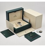 Rolex Oyster Perpetual 34 2022 box + papers | steel blue index domed Oyster